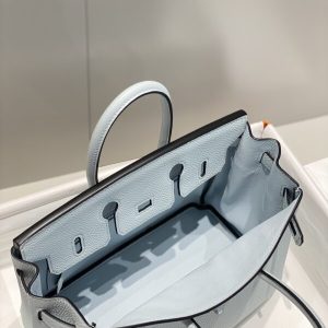 Replica Hermes Birkin Grail Blue - realistic designer-inspired fake bag