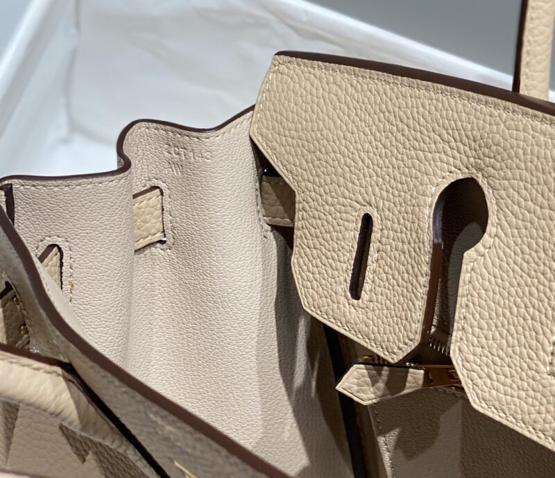 Replica Hermes Birkin Trench Coat Grey - high-end fake designer purse