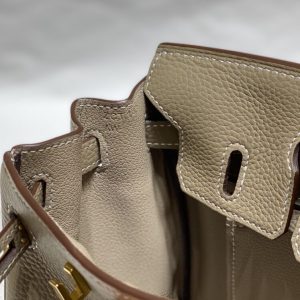 Replica Hermes Birkin Turtledove Silver - near-authentic luxury replica handbag