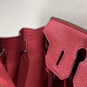 Replica Hermes Birkin Bordeaux Red - high-quality designer bag clone