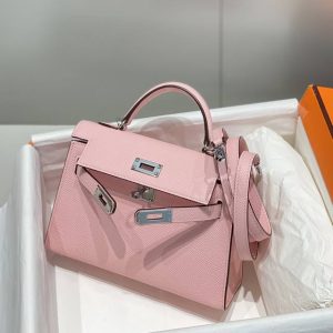 Replica Hermes Kelly Pink - high-accuracy replica luxury purse