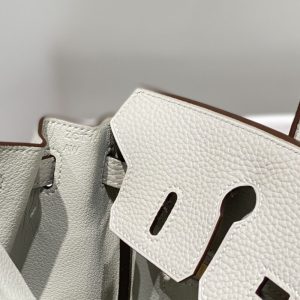 Replica Hermes Birkin Pearl Grey - top-tier luxury replica shoulder bag