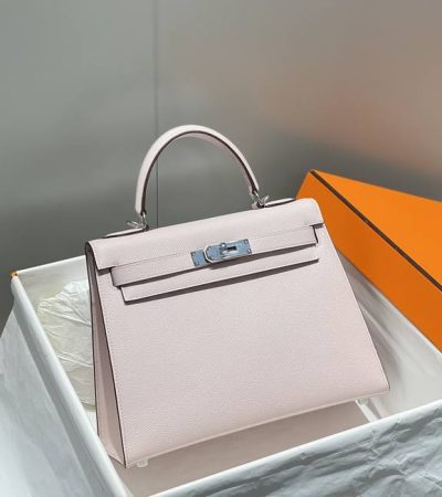 Replica Hermes Kelly Deam Purple - realistic designer-inspired fake bag