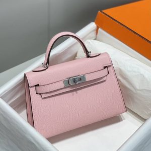 Replica Hermes Kelly Pink - realistic designer-inspired fake bag
