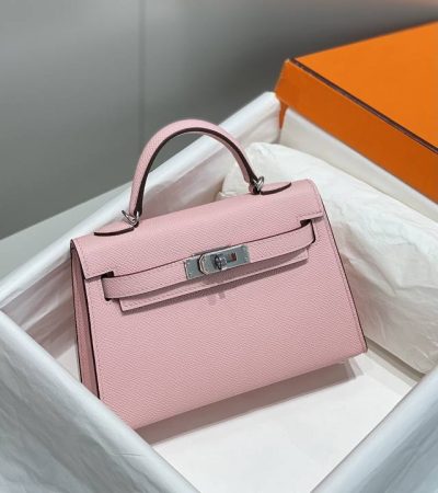 Replica Hermes Kelly Pink - realistic designer-inspired fake bag