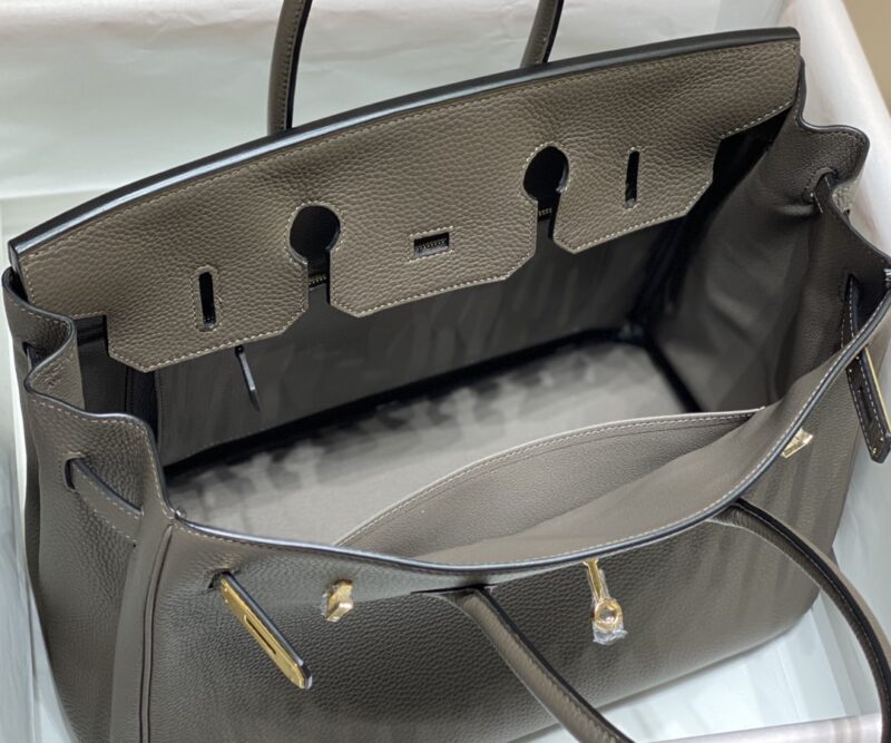 Replica Hermes Birkin Pewter Grey - elite superclone designer purse