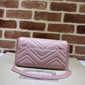 Replica Gucci Matelassé Mini Pink - 1:1 designer replica handbag
