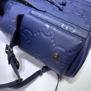 Replica Gucci Medium Backpack Full Blue - top-rated replica designer bag