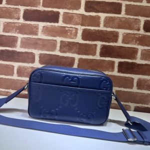 Replica Gucci Double G Full Blue - authentic-look luxury purse replica