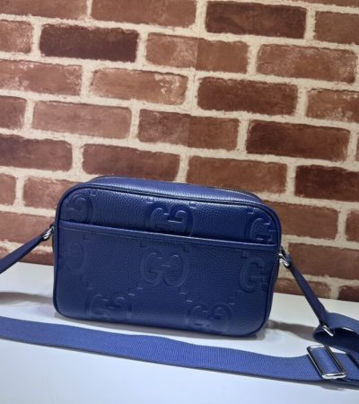 Replica Gucci Double G Full Blue - authentic-look luxury purse replica
