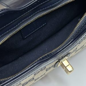 Replica Gucci Moon Side Canvas Black - authentic-look luxury purse replica