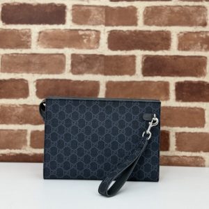 Replica Gucci GG Canvas Pouch Blue - best-selling designer handbag dupe