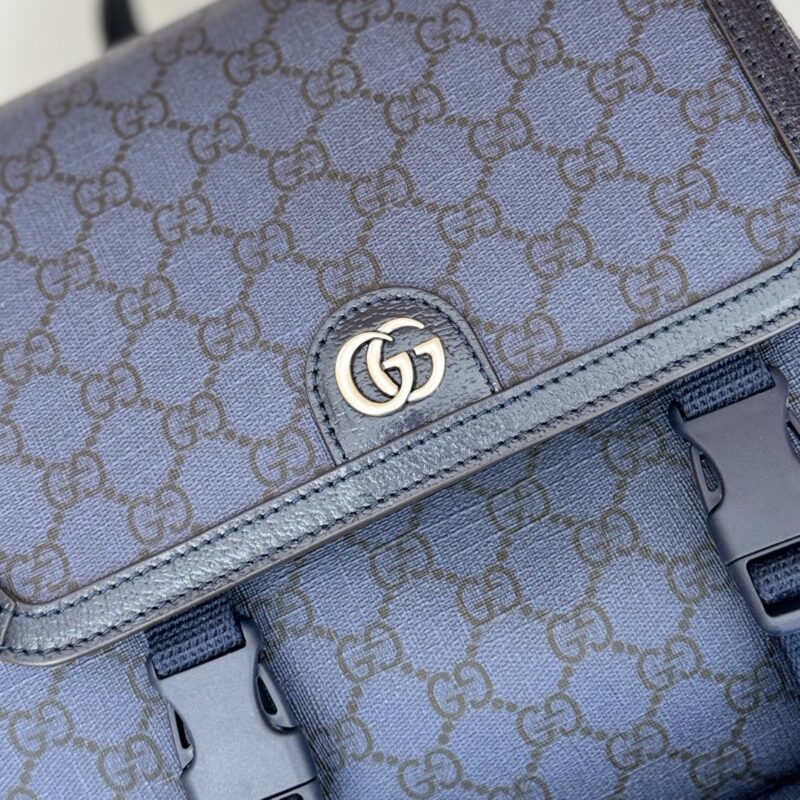 Replica Gucci Large Ophidia Backpack Blue - realistic designer-inspired fake bag