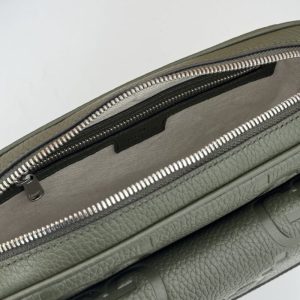 Replica Gucci Jumbo GG Crossbody Green - high-accuracy replica luxury purse