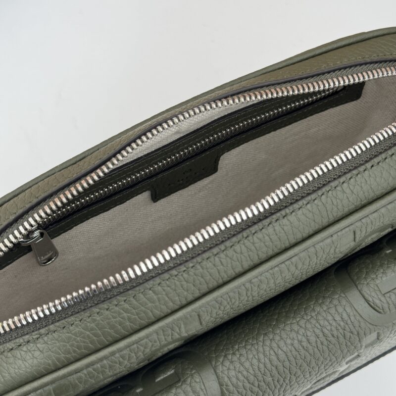 Replica Gucci Jumbo GG Crossbody Green - high-accuracy replica luxury purse