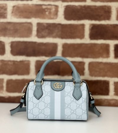 Replica Gucci GG Ophidia Boston Blue - ultra-realistic fake designer tote