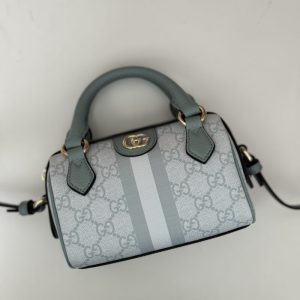 Replica Gucci GG Ophidia Boston Blue - near-authentic luxury replica handbag
