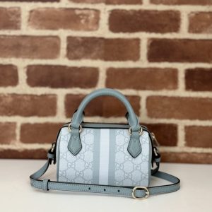 Replica Gucci GG Ophidia Boston Blue - 1:1 designer replica handbag