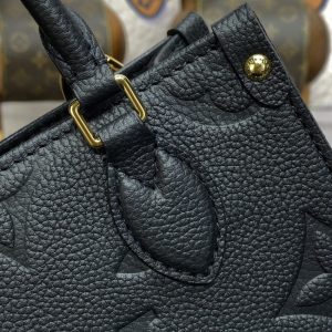 Replica LV OnTheGo BB Black - near-authentic luxury replica handbag