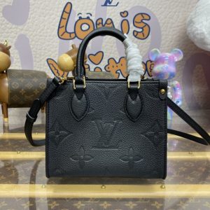 Replica LV OnTheGo BB Black - near-authentic luxury replica handbag