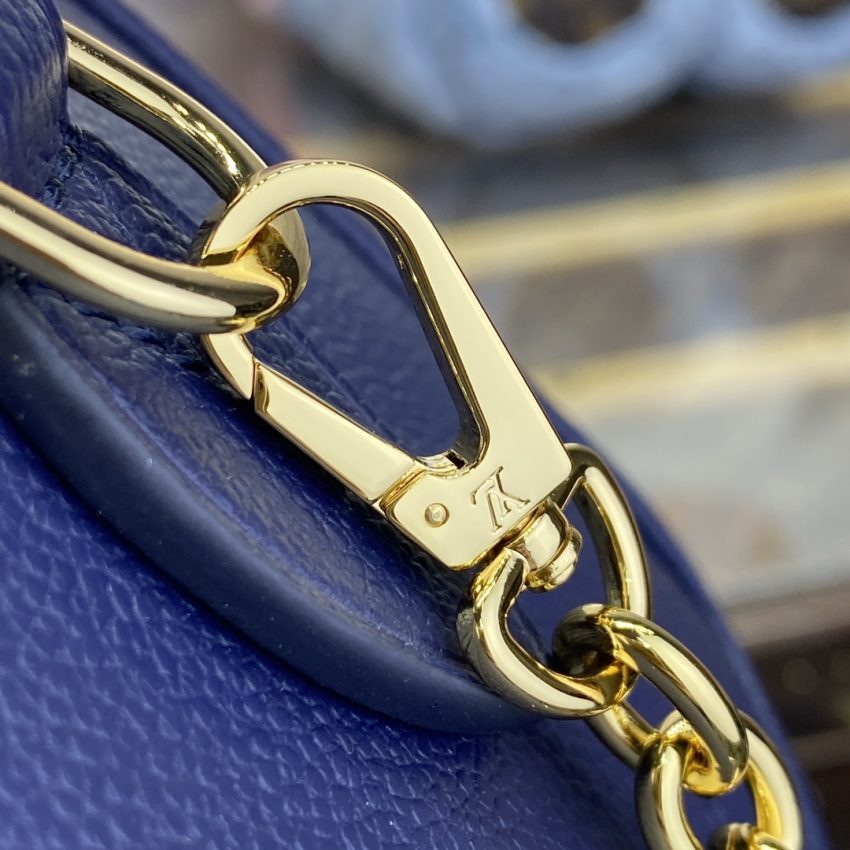 Replica Louis Vuitton Speedy Bandouliere 20 Blue - authentic-look luxury purse replica