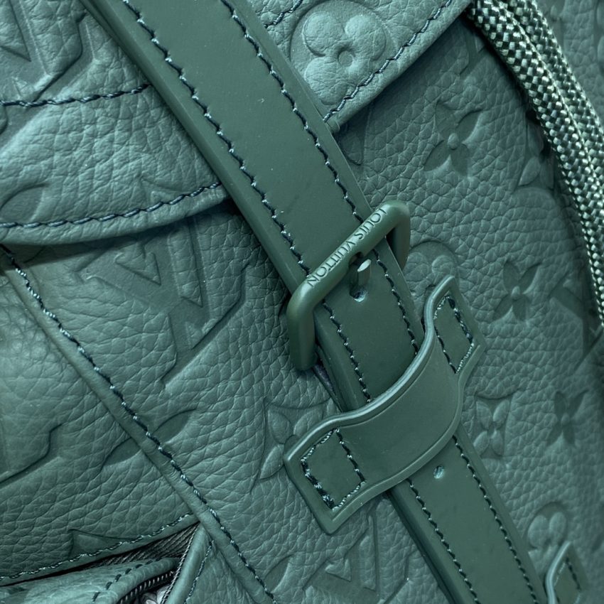 Replica Louis Vuitton Christopher Backpack Green - premium 1:1 fake handbag model