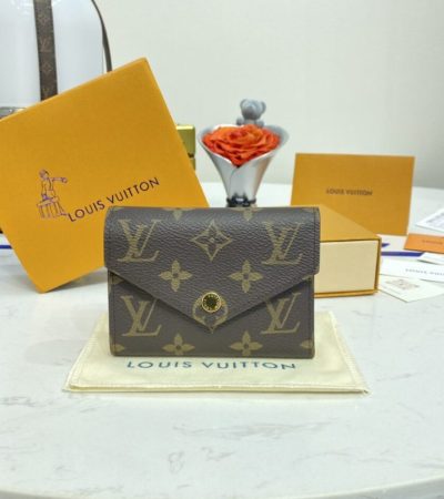Replica Louis Vuitton Victorine Wallet Brown - best quality luxury bag dupe