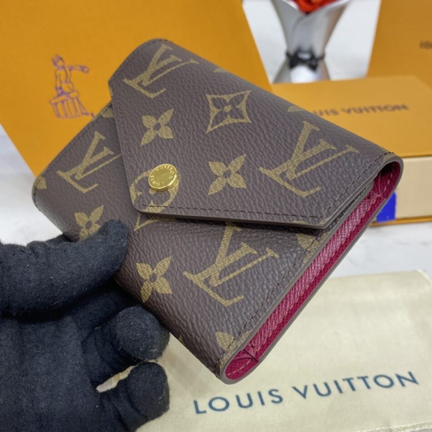 Replica Louis Vuitton Victorine Wallet Brown - authentic-look luxury purse replica