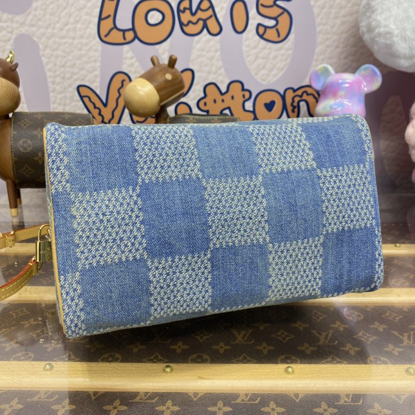 Replica Louis Vuitton Speedy Bandouliere 25 Denim - ultra-realistic fake designer tote