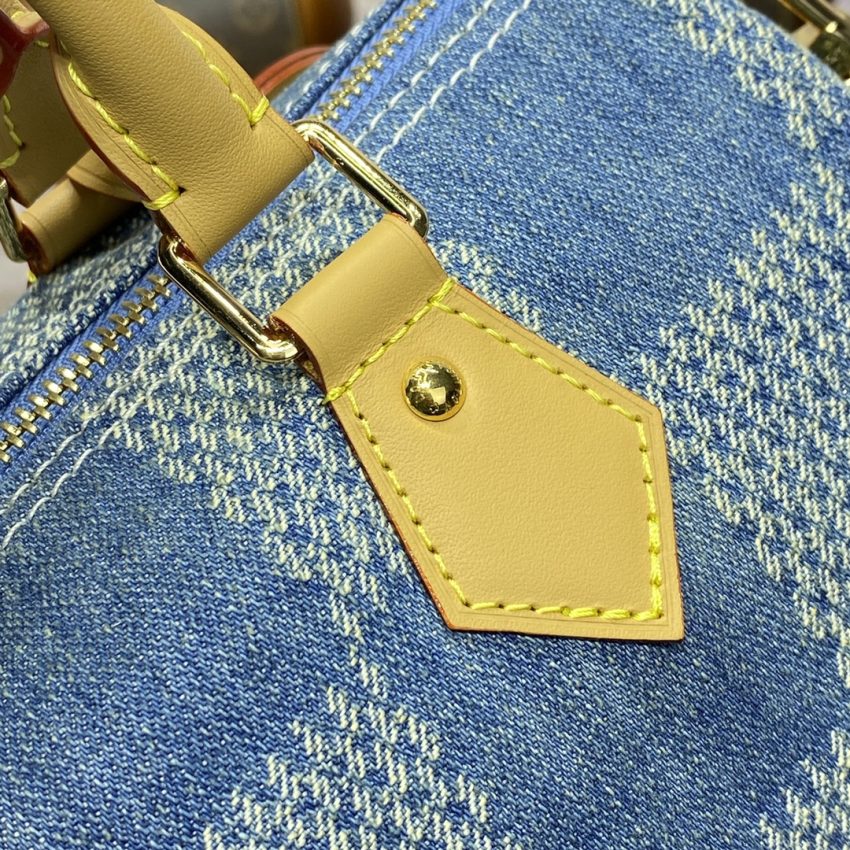 Replica Louis Vuitton Speedy Bandouliere 25 Denim - realistic designer-inspired fake bag