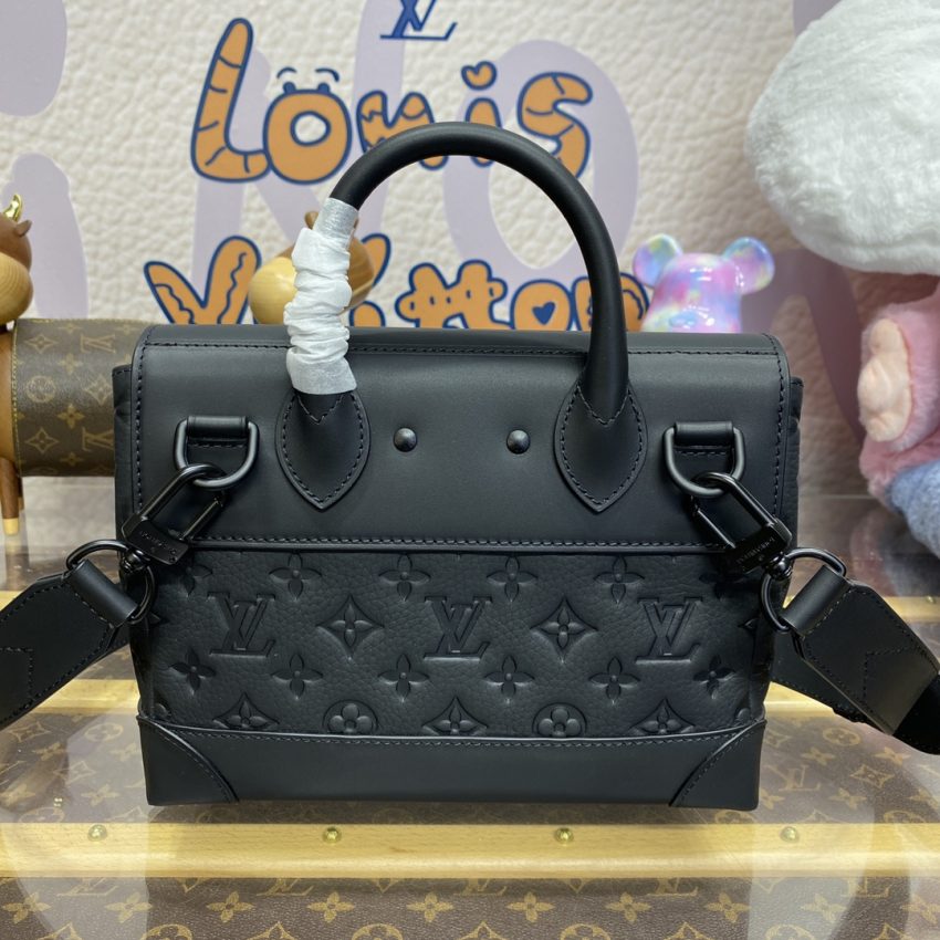 Replica Louis Vuitton Steamer Full Black - high-end fake designer purse