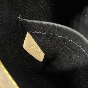 Replica Louis Vuitton Alma BB Black Patent - top-tier luxury replica shoulder bag