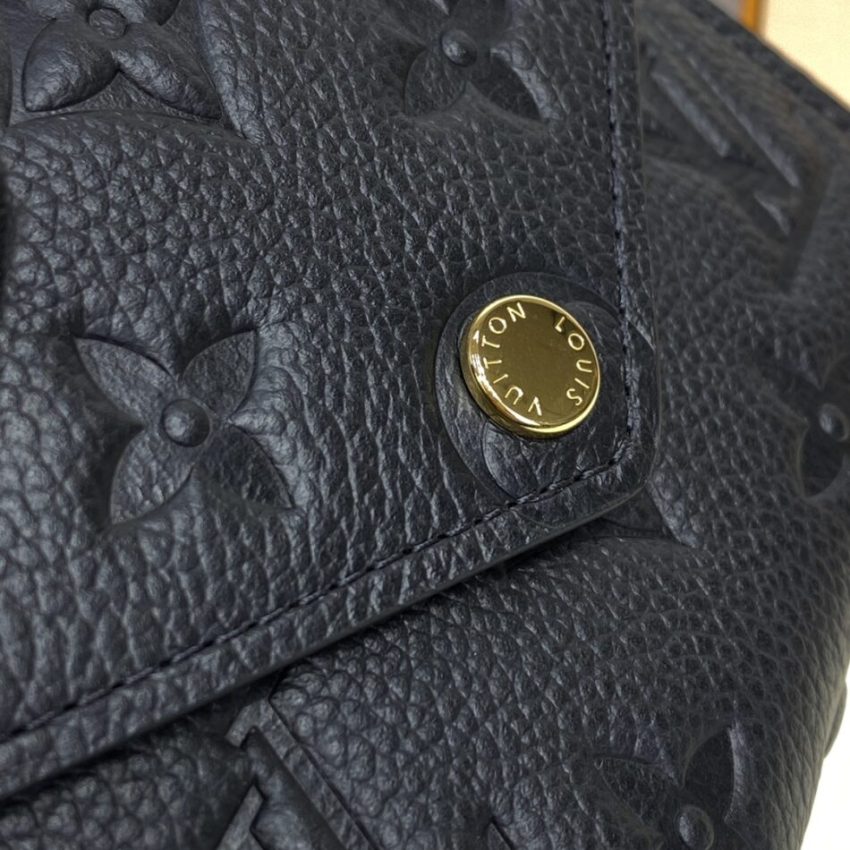 Replica Louis Vuitton Victorine Wallet Black - high-quality designer bag clone