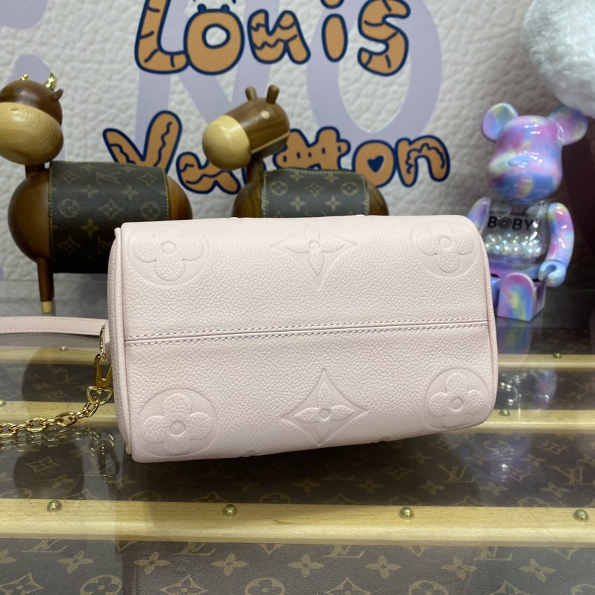Replica Louis Vuitton Speedy Bandouliere 20 Pink - near-authentic luxury replica handbag
