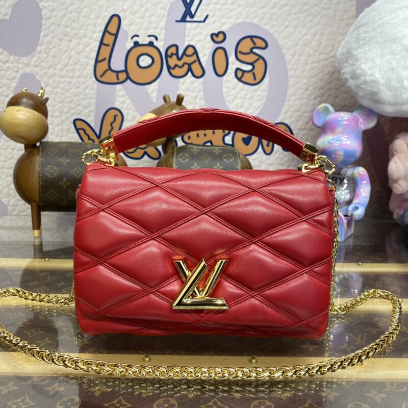 Replica Louis Vuitton Go-14 Red - top-rated replica designer bag