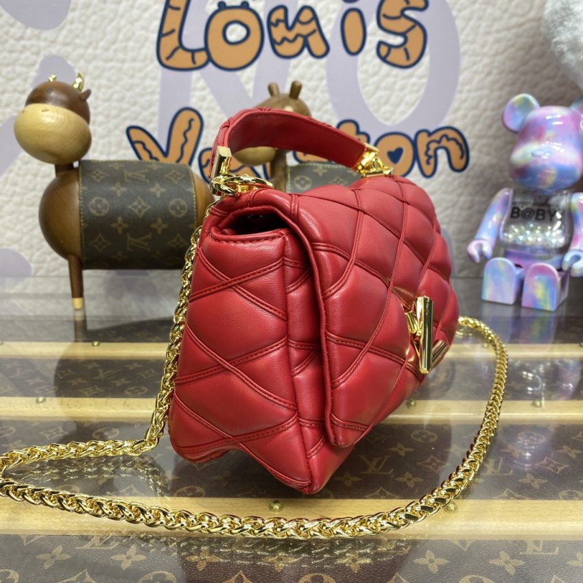 Replica Louis Vuitton Go-14 Red - realistic designer-inspired fake bag