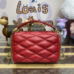 Replica Louis Vuitton Go-14 Red - near-authentic luxury replica handbag