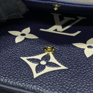 Replica Louis Vuitton Félicie Pochette Blue White - premium 1:1 fake handbag model