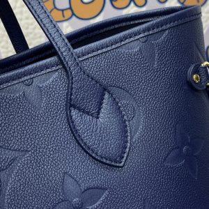 Replica Louis Vuitton Neverfull MM Blue - best-selling designer handbag dupe