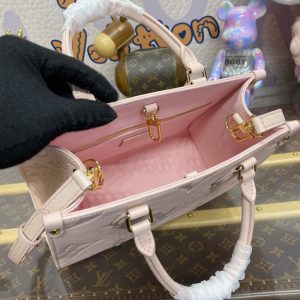 Replica LV OnTheGo PM Pink - high-end fake designer purse