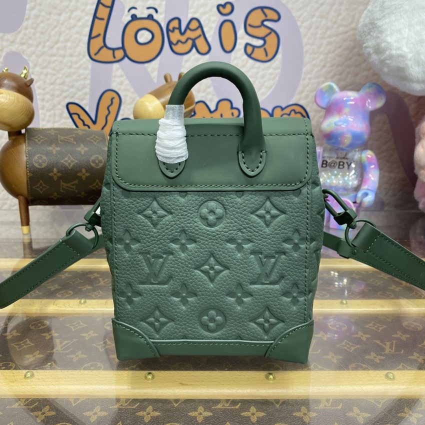 Replica Louis Vuitton Nano Steamer Green - authentic-look luxury purse replica