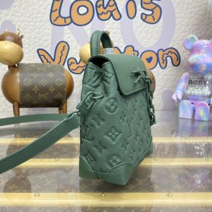 Replica Louis Vuitton Nano Steamer Green - best-selling designer handbag dupe