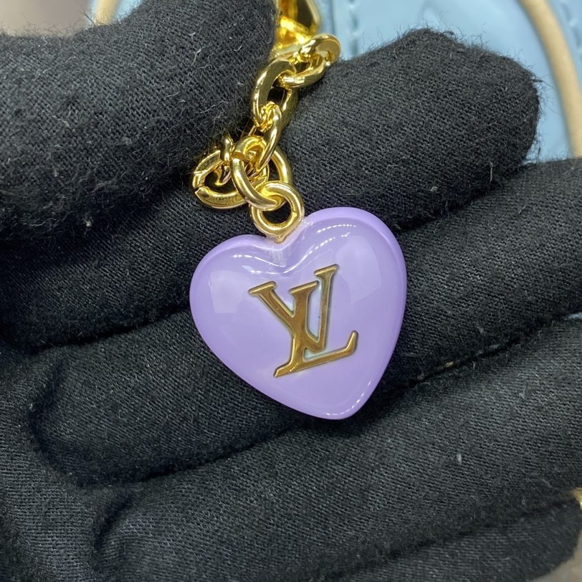 Replica Louis Vuitton Speedy Nano Blue Patent - top-tier luxury replica shoulder bag