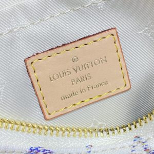 Replica Louis Vuitton Speedy Bandouliere 20 White Grey - high-accuracy replica luxury purse