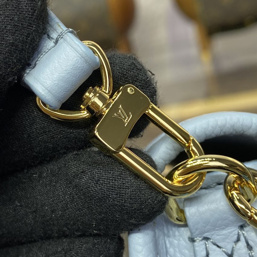 Replica Louis Vuitton Nano Diane Blue - top-tier luxury replica shoulder bag