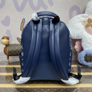 Replica Louis Vuitton Discovery Backpack Blue - high-accuracy replica luxury purse
