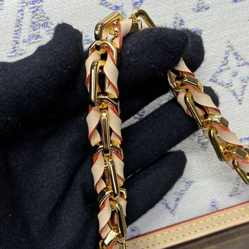 Replica Louis Vuitton Dauphine Mini Light Blue - premium 1:1 fake handbag model