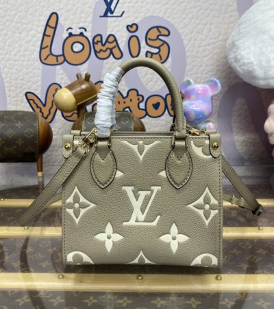 Replica Louis Vuitton OnTheGo BB Beige - high-accuracy replica luxury purse