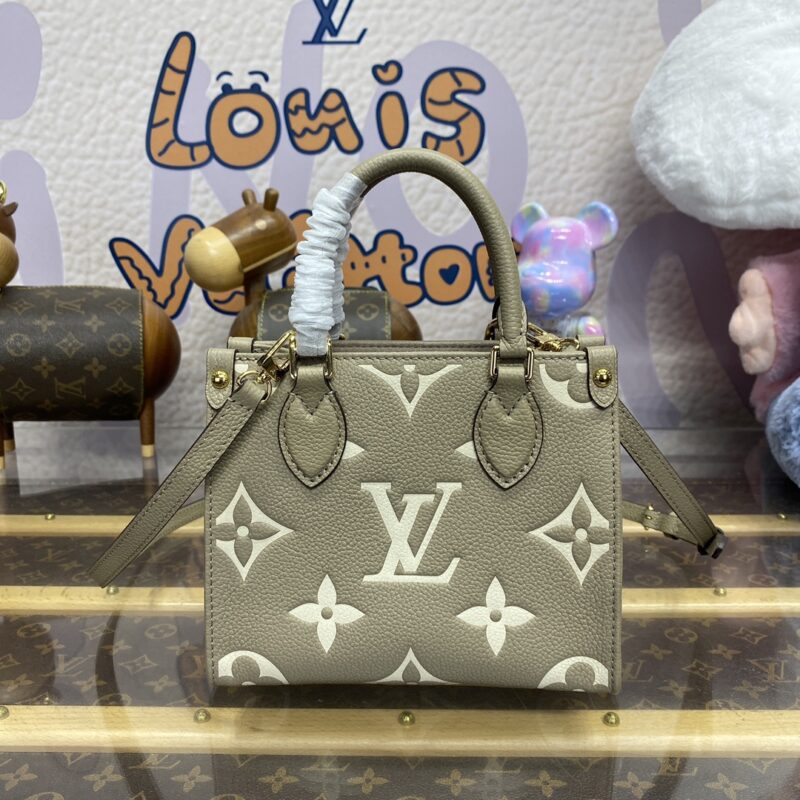 Replica Louis Vuitton OnTheGo BB Beige - high-accuracy replica luxury purse