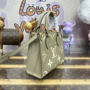 Replica Louis Vuitton OnTheGo BB Beige - realistic designer-inspired fake bag